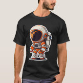 宇宙飛行士天文学宇宙研究者科学者 Tシャツ (正面)