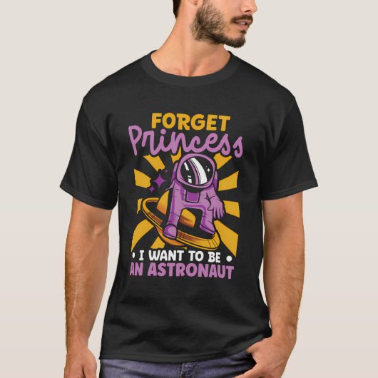 宇宙飛行士太陽の天文学システム宇宙キッズ Tシャツ (正面)