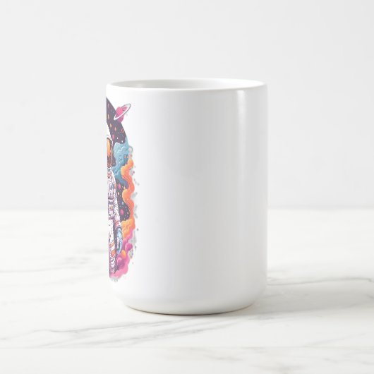 宇宙飛行士失った銀河系 コーヒーマグカップ (中央)