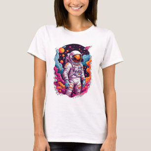 宇宙飛行士失った銀河系 Tシャツ