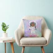 宇宙飛行士女子の宇宙空間 クッション (椅子)