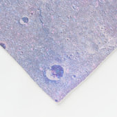 宇宙飛行士女子の宇宙空間 フリースブランケット (角)