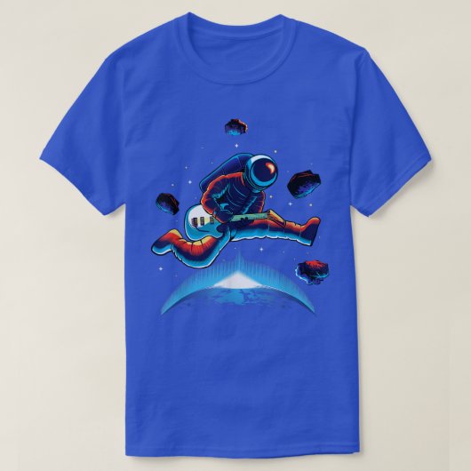 宇宙飛行士宇宙おもしろい宇宙カッコいい宇宙銀河系星 Tシャツ (デザイン正面)