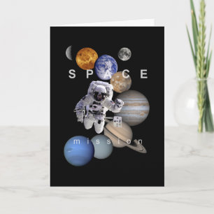 宇宙飛行士宇宙の太陽のミッション系惑星 カード