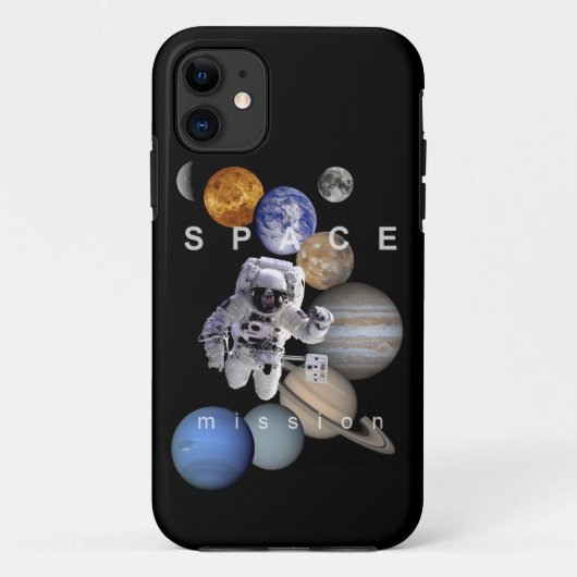 宇宙飛行士宇宙の太陽のミッション系惑星 Case-Mate iPhoneケース (裏面)