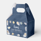 宇宙飛行士宇宙サファリワイルドワン誕生日 フェイバーボックス (裏面サイド)