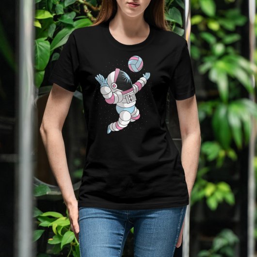 宇宙飛行士宇宙バレーボール Tシャツ