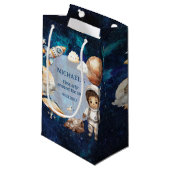 宇宙飛行士宇宙ファーストトリップのまわりにザ・サン抱き枕 スモールペーパーバッグ (正面アングル)