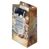 宇宙飛行士宇宙ファーストトリップのまわりにザ・サン抱き枕 スモールペーパーバッグ (正面アングル)