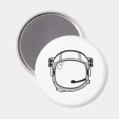 宇宙飛行士宇宙ヘルメット マグネット (正面/裏面)