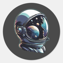 宇宙飛行士宇宙ヘルメット ラウンドシール