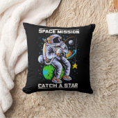 宇宙飛行士宇宙ミッションが星を獲得 クッション (ブランケット)