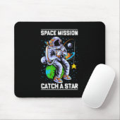 宇宙飛行士宇宙ミッションが星を獲得 マウスパッド (マウス)