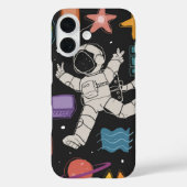 宇宙飛行士宇宙ロケットドードル Case-Mate iPhoneケース (裏面)