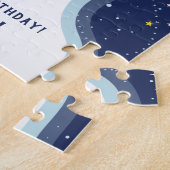 宇宙飛行士宇宙ロケット船ジグソーパズル ジグソーパズル (側面)