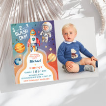 宇宙飛行士宇宙ロケット船誕生日写真