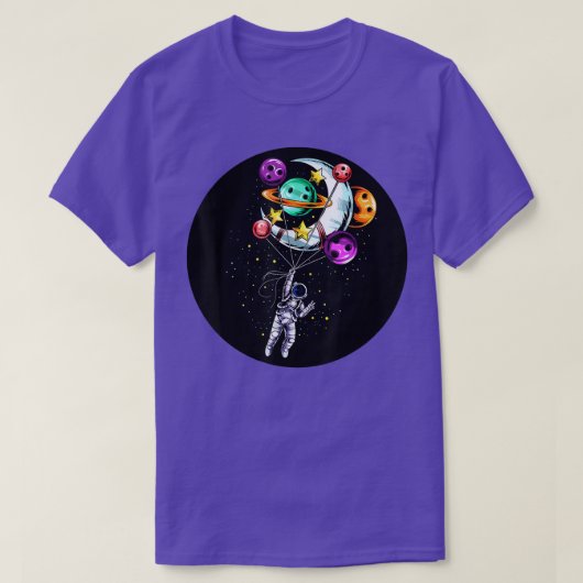 宇宙飛行士宇宙宇宙飛行士ムーン火星気球惑星 Tシャツ (デザイン正面)