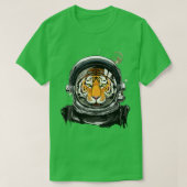 宇宙飛行士宇宙探査天文愛好家 Tシャツ (デザイン正面)