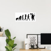 宇宙飛行士宇宙旅行コスモナウツギフト ポスター (ホームオフィス)