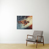 宇宙飛行士宇宙旅行 タペストリー (インサイチュ(横))