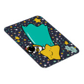 宇宙飛行士宇宙漫画 マグネット (右側)