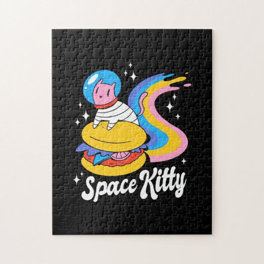 宇宙飛行士宇宙猫 ジグソーパズル (縦)