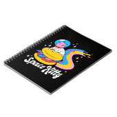 宇宙飛行士宇宙猫 ノートブック (左側)