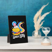 宇宙飛行士宇宙猫 フォトプラーク (側面)