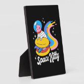 宇宙飛行士宇宙猫 フォトプラーク (側面)