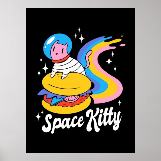 宇宙飛行士宇宙猫 ポスター (正面)