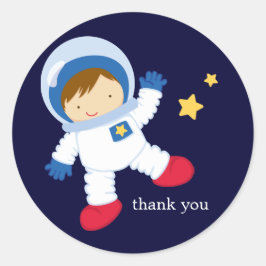 宇宙飛行士宇宙誕生会 ラウンドシール