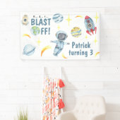 宇宙飛行士宇宙誕生会 横断幕 (インサイチュ)