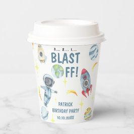 宇宙飛行士宇宙誕生会 紙コップ