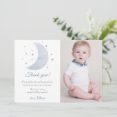 宇宙飛行士宇宙誕生日サンキューカード 招待状 (スタンド正面)