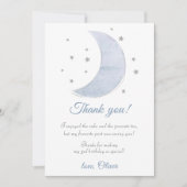 宇宙飛行士宇宙誕生日サンキューカード 招待状 (正面)