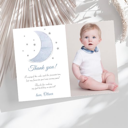 宇宙飛行士宇宙誕生日サンキューカード 招待状