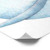 宇宙飛行士宇宙誕生日ロケット燃料 ポスター (角)