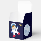 宇宙飛行士宇宙誕生日会パーソナライズされた フェイバーボックス (オープン)