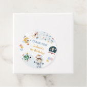 宇宙飛行士宇宙誕生日会メッセージカード フェイバータグ (インサイチュ)