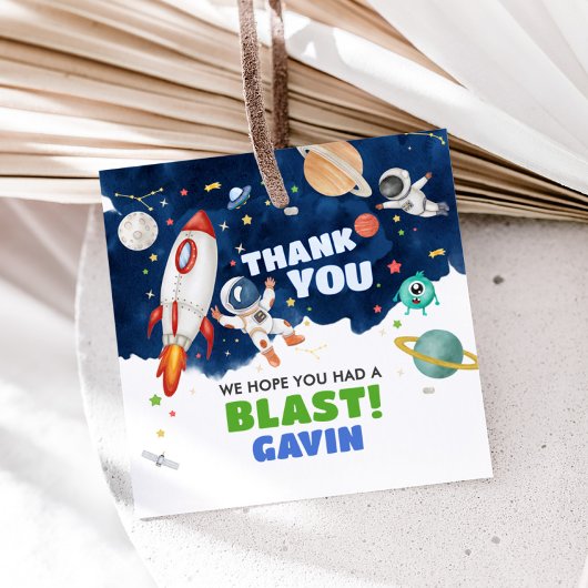 宇宙飛行士宇宙誕生日会広場 フェイバータグ