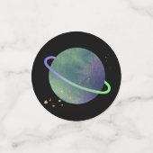 宇宙飛行士宇宙誕生日 コンフェッティ (スモール正面)