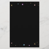 宇宙飛行士宇宙飛行士赤ちゃんシャワービンゴゲーム (裏面)