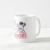 宇宙飛行士宇宙 コーヒーマグカップ (正面右)