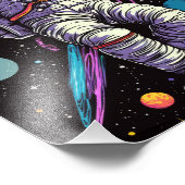 宇宙飛行士宇宙 フォトプリント            (角)