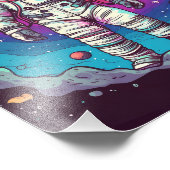 宇宙飛行士宇宙 フォトプリント            (角)