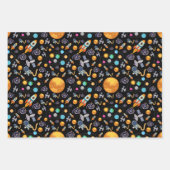 宇宙飛行士宇宙 ラッピングペーパーシート (正面)