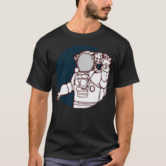 宇宙飛行士宇宙 Tシャツ