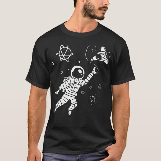 宇宙飛行士宇宙 Tシャツ (正面)