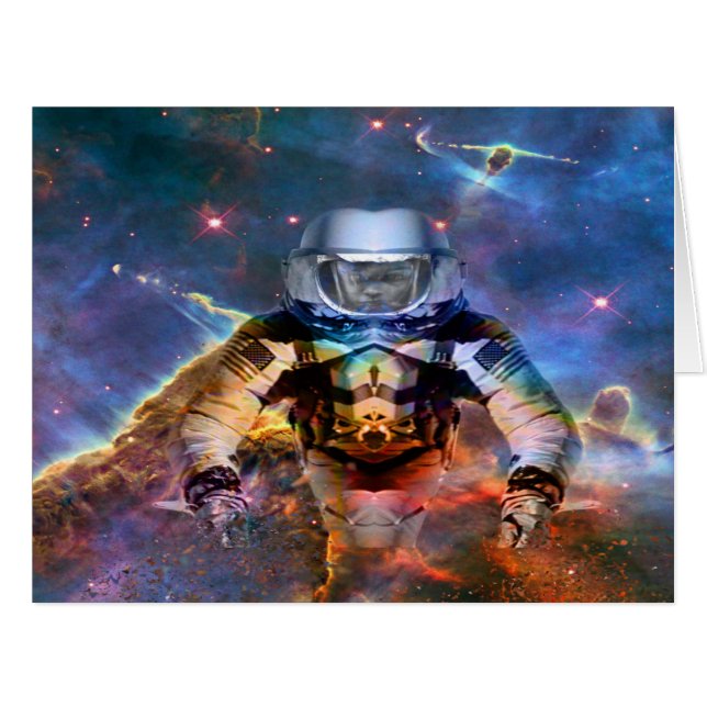 宇宙飛行士崩壊 (正面横)