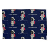 宇宙飛行士引用文 枕カバー (正面)